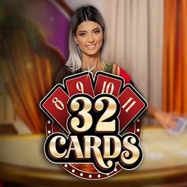 32 Cards slot logo by Ezugi at Baloo Casino