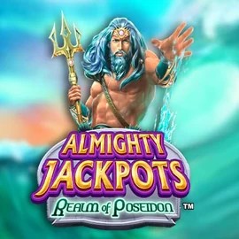Almighty Jackpots – Realm of Poseidon game by Novomatic – logo hosted on Baloo Casino