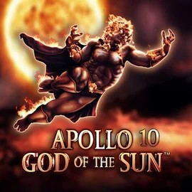 Apollo God of the Sun slot logo by Novomatic at Baloo Casino