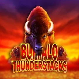 Official Slots logo: Buffalo Thunderstacks by Amatic Industries at Baloo Casino