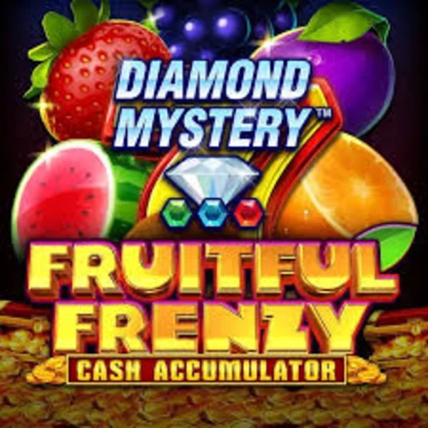 Diamond Mystery Fruitful Frenzy Cash Accumulator by Greentube, showcased at baloocasino.eu – game logo