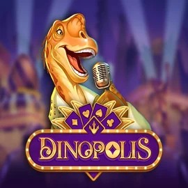 Dinopolis slot logo by Push Gaming at Baloo Casino