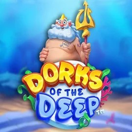 Slots logo of Dorks of the Deep from Hacksaw Gaming at Baloo Casino