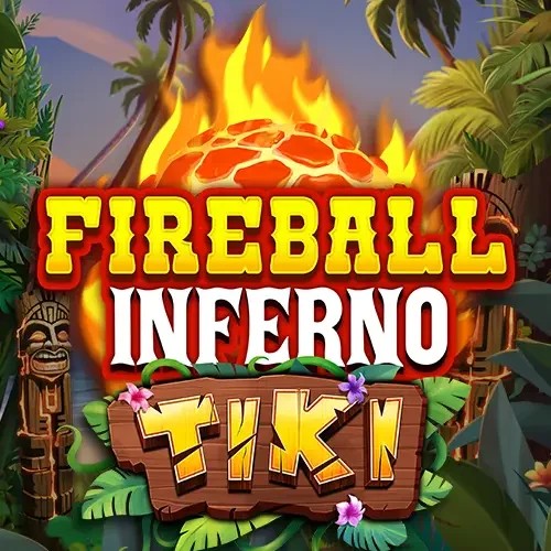 Fireball Inferno Tiki slot icon by NetEnt, available at Baloo Casino