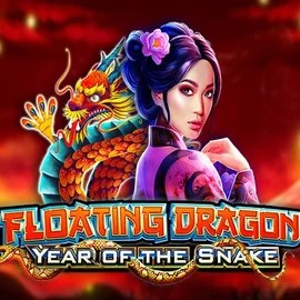 Floating Dragon Year of the Snake by Pragmatic Play, showcased at baloocasino.eu – game logo