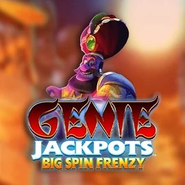 Genie Jackpots: Big Spin Frenzy logo – Jackpots by Blueprint Gaming at Baloo Casino