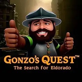 Gonzo's Quest logo – Slots by NetEnt at Baloo Casino