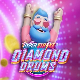 Slots logo of Hyper Strike Diamond Drums from Gameburger Studios at Baloo Casino