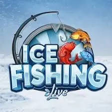 Live Casino logo of Ice Fishing Live from Evolution at Baloo Casino