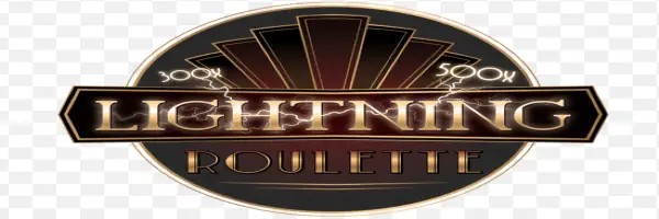 Lightning Roulette logo by Evolution at Baloo Casino
