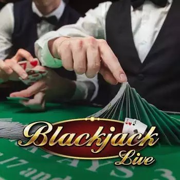 Live Blackjack slot icon by Evolution, available at Baloo Casino