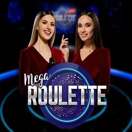 Mega Roulette slot visual from Pragmatic Play available on baloocasino.eu
