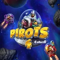 Pirots 4 logo by ELK Studios at Baloo Casino