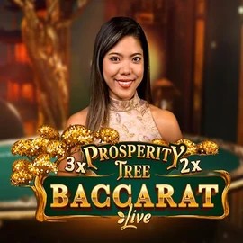Prosperity Tree Baccarat logo – Live Casino by Evolution at Baloo Casino
