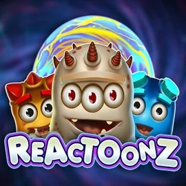 Reactoonz game by Play'n GO – logo hosted on Baloo Casino