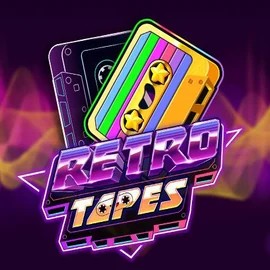 Retro Tapes logo – Slots by Push Gaming at Baloo Casino